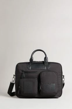 Ted Baker Mover Black Modular Document Bag