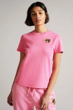 Ted Baker Pink Renako T-Shirt -Tedbaker Sales 2024 unnamed file 2257