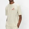 Ted Baker Natural Champa Short Sleeve Oversized Branded T-Shirt -Tedbaker Sales 2024 unnamed file 2273