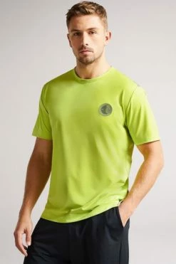 Ted Baker Roding Lime Green Short Sleeve Active Quick Dry T-Shirt -Tedbaker Sales 2024 unnamed file 2332