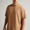 Ted Baker Brown Dalas Short Sleeve Heavy Weight Relaxed Fit T-Shirt -Tedbaker Sales 2024 unnamed file 2344