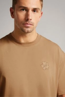 Ted Baker Brown Dalas Short Sleeve Heavy Weight Relaxed Fit T-Shirt -Tedbaker Sales 2024 unnamed file 2346