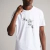 Ted Baker White Wishaw Short Sleeve Graphic T-Shirt -Tedbaker Sales 2024 unnamed file 2380
