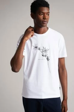 Ted Baker White Wishaw Short Sleeve Graphic T-Shirt