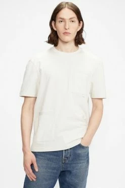 Ted Baker White Famtime Short Sleeve Multi Pocket T-Shirt -Tedbaker Sales 2024 unnamed file 2432