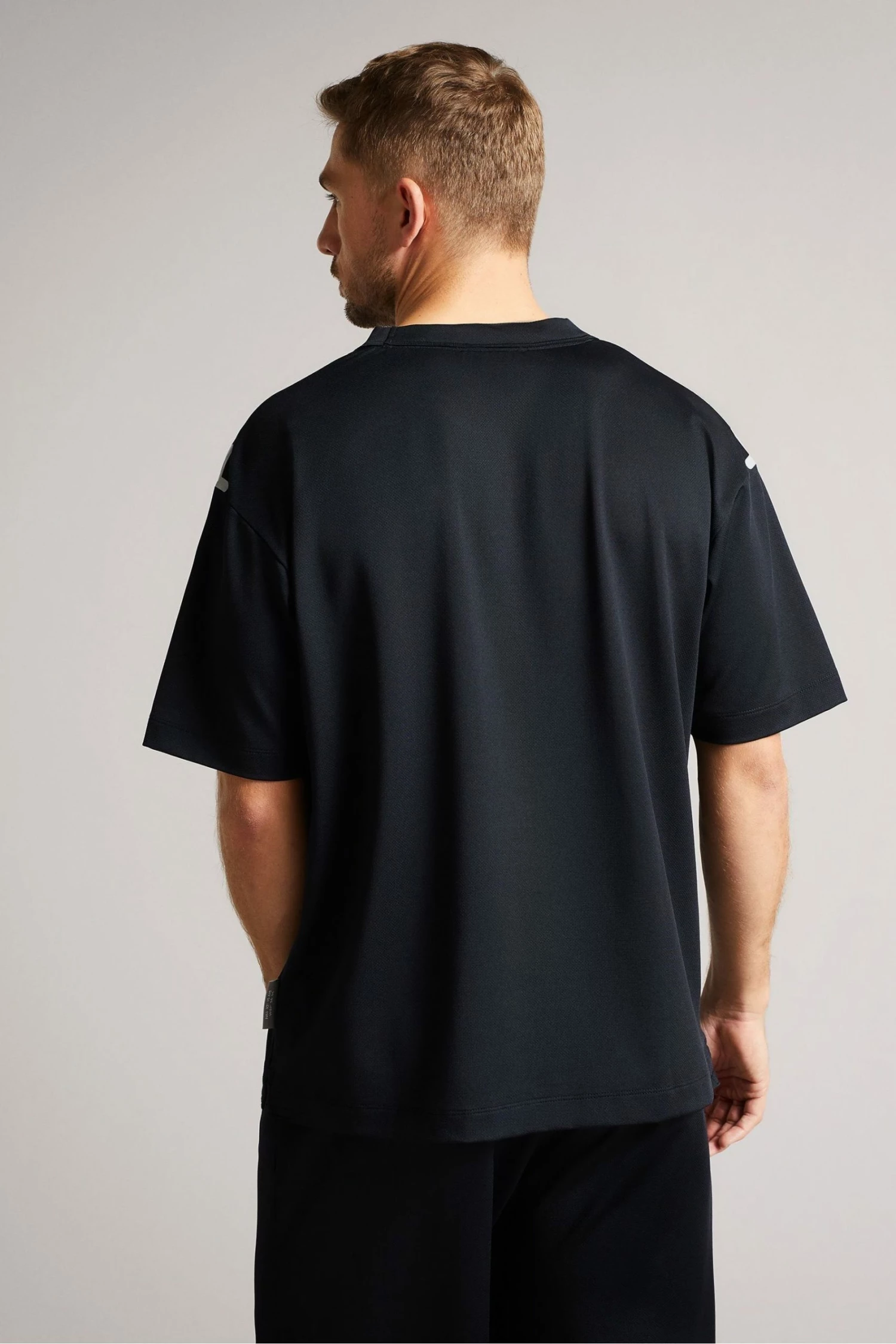 Ted Baker Black Magsock Active Relaxed Quick Dry T-Shirt 4 Ted Baker Black Magsock Active Relaxed Quick Dry T-Shirt - Image 2