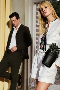 Ted Baker White Alera Cropped Boxy Jacket With Cargo Styling -Tedbaker Sales 2024 unnamed file 2514