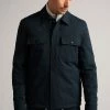 Ted Baker Roster Blue Cavalry Twill Wadded Jacket -Tedbaker Sales 2024 unnamed file 2516
