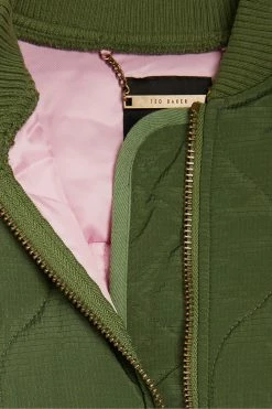 Ted Baker Green Aelexis Onion Quilted Bomber Jacket 10 Ted Baker Green Aelexis Onion Quilted Bomber Jacket -Tedbaker Sales 2024 unnamed file 2543