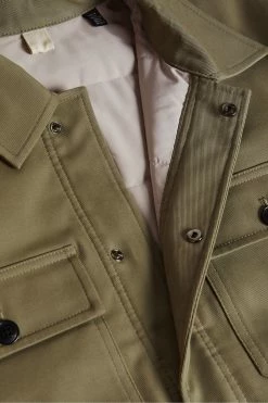 Ted Baker Pl-Green Roster Cavalry Twill Wadded Jacket -Tedbaker Sales 2024 unnamed file 2555