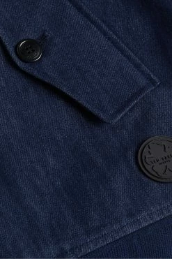 Ted Baker Conham Blue Denim Look Bomber Jacket -Tedbaker Sales 2024 unnamed file 2561