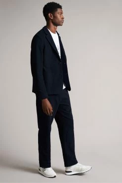 Ted Baker Efford Navy Herringbone Moleskin Jacket -Tedbaker Sales 2024 unnamed file 2571