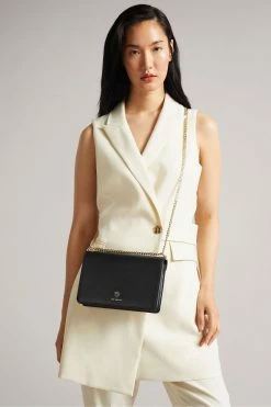 Ted Baker Black Jorjey Flower Eyelet Cross Body Bag -Tedbaker Sales 2024 unnamed file 26