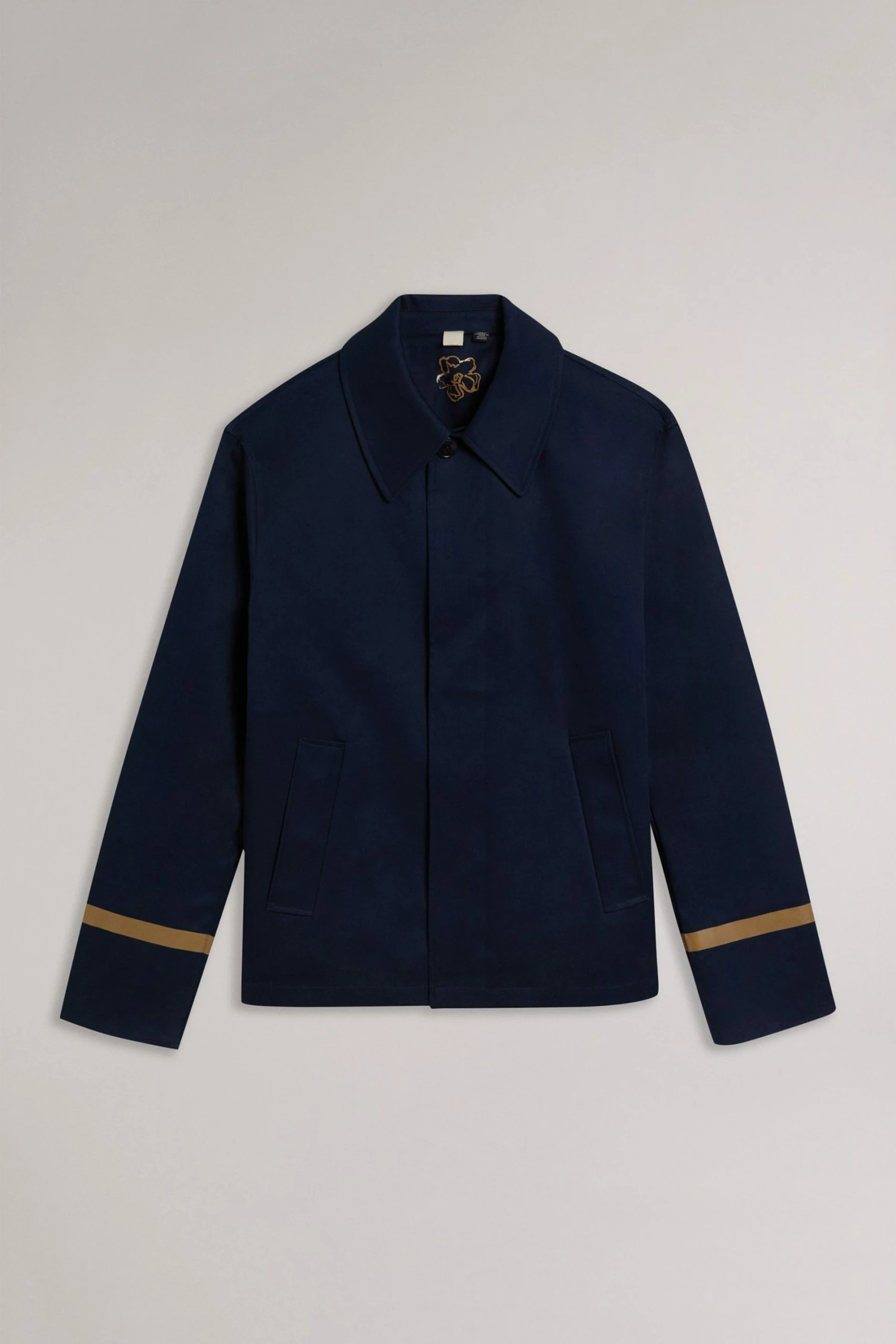 Ted Baker Dk-Navy Blue Marden Short Bonded Jacket 7 Ted Baker Dk-Navy Blue Marden Short Bonded Jacket - Image 5