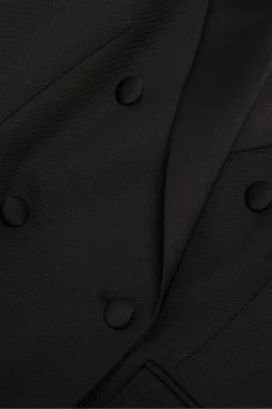 Ted Baker Black Blayce Double Breasted Peaked Lapel Blazer -Tedbaker Sales 2024 unnamed file 2633