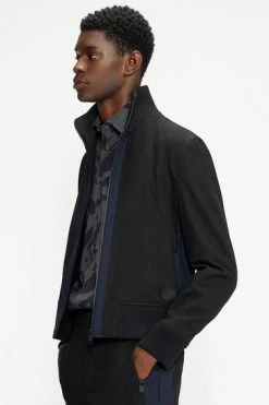 Ted Baker Black Univers Paneled Bomber Jacket -Tedbaker Sales 2024 unnamed file 2640