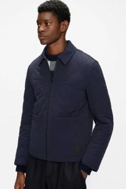 Ted Baker Blue Schuss Reversible Quilted Jacket -Tedbaker Sales 2024 unnamed file 2664