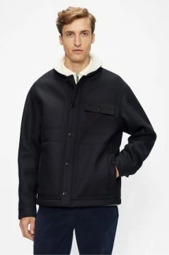 Ted Baker Mens Blue Jansky Bonded Wool Jacket -Tedbaker Sales 2024 unnamed file 2682