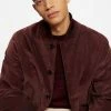 Ted Baker Mens Purple Planett Jumbo Cord Bomber Jacket -Tedbaker Sales 2024 unnamed file 2722