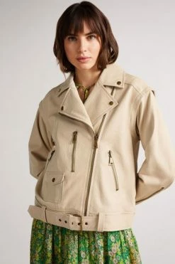 Ted Baker Valerii Ivory Oversized Biker Jacket 13 Ted Baker Valerii Ivory Oversized Biker Jacket -Tedbaker Sales 2024 unnamed file 2739
