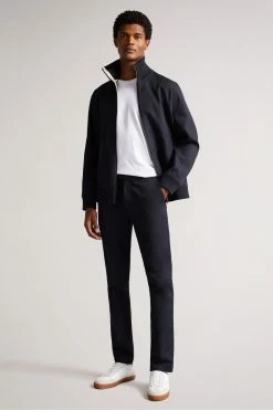 Ted Baker Scotby Navy Reversible Harrington Jacket