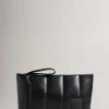 Ted Baker Black Pu Vertically Quilted Oversized Clutch Bag -Tedbaker Sales 2024 unnamed file 276