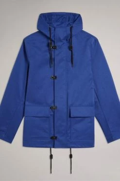 Ted Baker Litton Blue Textured Hooded Jacket -Tedbaker Sales 2024 unnamed file 2766