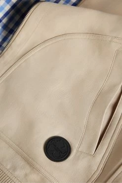 Ted Baker Scotby Ecru Cream Reversible Harrington Jacket -Tedbaker Sales 2024 unnamed file 2804