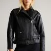 Ted Baker Oversized Tiano Black Biker Jacket -Tedbaker Sales 2024 unnamed file 2844