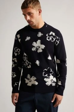 Ted Baker Navy Blue Sandsen Flower Graphic Crew Neck Jumper 13 Ted Baker Navy Blue Sandsen Flower Graphic Crew Neck Jumper -Tedbaker Sales 2024 unnamed file 2877