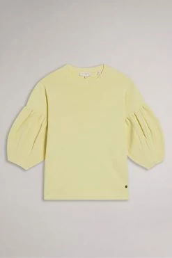 Ted Baker Capria Yellow Full Needle Puff Sleeve Knit Top 17 Ted Baker Capria Yellow Full Needle Puff Sleeve Knit Top -Tedbaker Sales 2024 unnamed file 2921