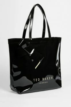 Ted Baker Nicon Black Knot Bow Large Icon Bag -Tedbaker Sales 2024 unnamed file 31