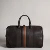 Ted Baker Brown Evyday Brn-Choc Striped Pu Holdall Bag -Tedbaker Sales 2024 unnamed file 313
