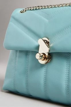 Ted Baker Mini Blue Leather Puffer Quilt Detail Xbody Bag -Tedbaker Sales 2024 unnamed file 319