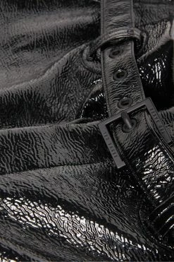 Ted Baker Black Vinala Barrel Leg Vinyl Trousers -Tedbaker Sales 2024 unnamed file 3217