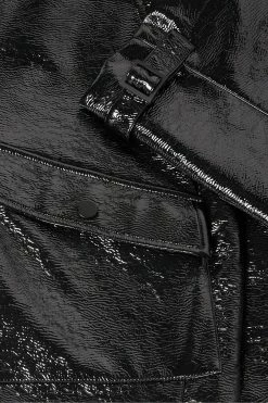 Ted Baker Black Vinala Barrel Leg Vinyl Trousers -Tedbaker Sales 2024 unnamed file 3218