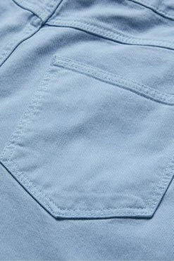 Ted Baker Blue Zandin Lt-Wash Barrel Leg With Front Yoke And Pleat Detail Trousers -Tedbaker Sales 2024 unnamed file 3223