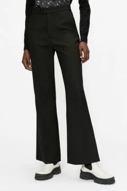 Ted Baker Blaycet Black High Waist Slim Flare Trousers -Tedbaker Sales 2024 unnamed file 3245