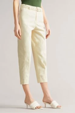 Ted Baker Nysse White Panelled Barrel Leg Trouser -Tedbaker Sales 2024 unnamed file 3268