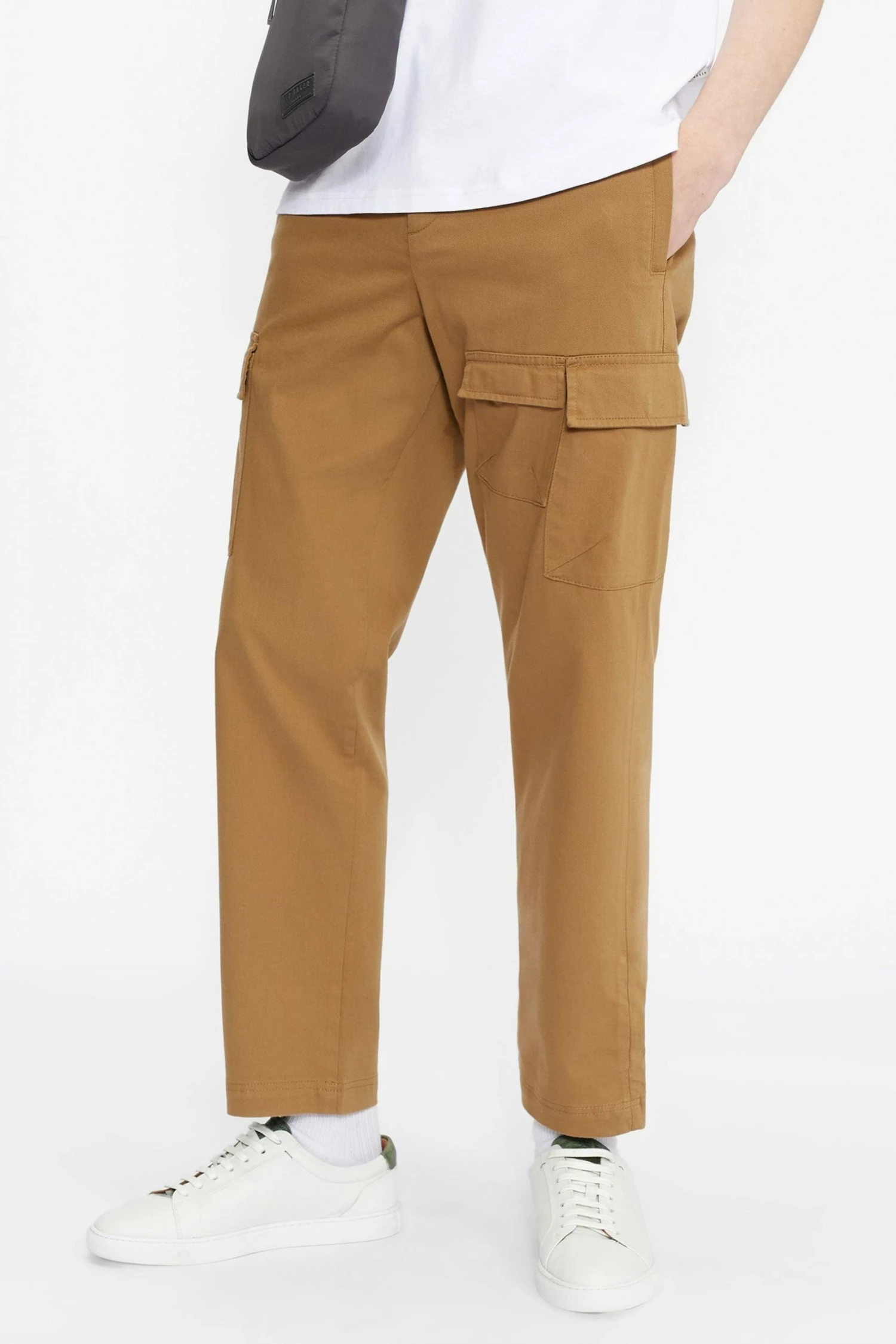 Ted Baker Brown Potery Multi Pocket Cargo Trousers 3 Ted Baker Brown Potery Multi Pocket Cargo Trousers