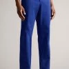 Ted Baker Gerlan Blue Leyden Fit Textured Trousers -Tedbaker Sales 2024 unnamed file 3413