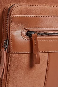 Ted Baker Tyson Dark Orange Suede T Backpack -Tedbaker Sales 2024 unnamed file 343