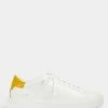 Ted Baker Yellow Yinka Leather Platform Trainers -Tedbaker Sales 2024 unnamed file 3477