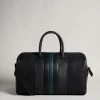 Ted Baker Black Evyday Striped Pu Holdall Bag -Tedbaker Sales 2024 unnamed file 352