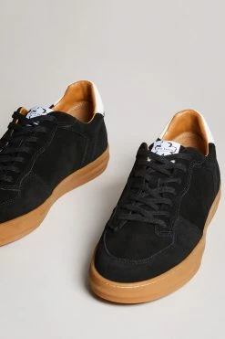 Ted Baker Barker Black Cupsole Suede Sneakers -Tedbaker Sales 2024 unnamed file 3526