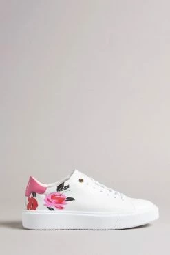 Ted Baker White Daffina Bolt On Platform Trainers -Tedbaker Sales 2024 unnamed file 3540