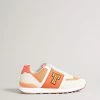 Ted Baker Telvi Orange Retro Runner Trainers -Tedbaker Sales 2024 unnamed file 3547