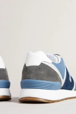 Ted Baker Gregory Charcoal Grey Retro T Runner Trainers -Tedbaker Sales 2024 unnamed file 3618