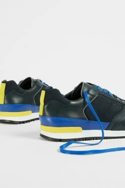 Ted Baker Navy Blue Flowem Navy Runner Trainers -Tedbaker Sales 2024 unnamed file 3639