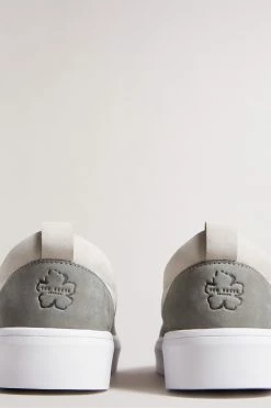 Ted Baker Shaunn Grey Nubuck Casual Sneakers -Tedbaker Sales 2024 unnamed file 3676